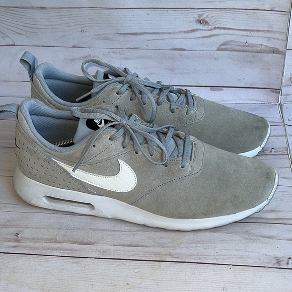 NIKE AIR MAX TAVAS GREY SUEDE SIZE 13 Great Condition - Picture 3 of 6